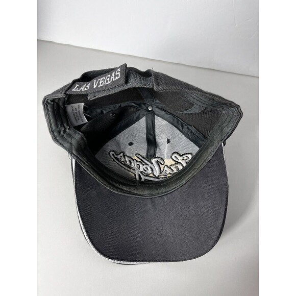 Las Vegas Baseball Cap Gray & White Adjustable Hat - Picture 6 of 7